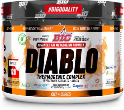 BIG Diablo Quemagrasas 120 caps