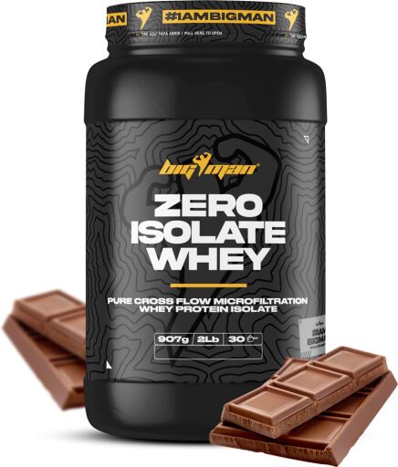 BigMan Zero Whey Protein Isolate 910 gr (2 Lbs)