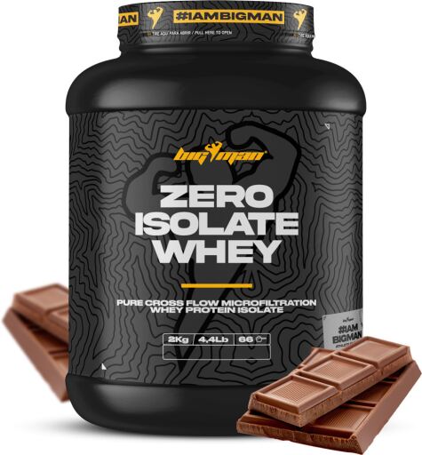 BigMan Zero Whey Protein Isolate 2 kg (4,4 Lbs)