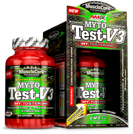 Myto Test V3 90 caps Aumenta la Masa Muscular