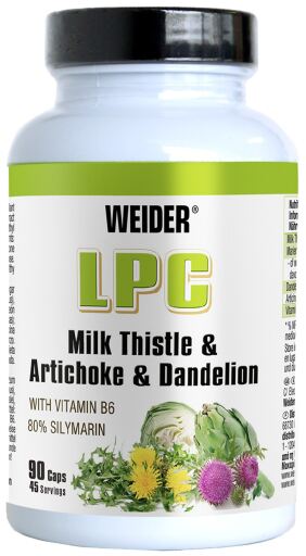 Weider Lpc (Protector Hep&aacute;tico) 90 caps