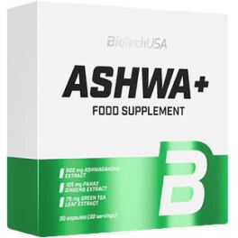 BioTech USA Ashwa+ 30 Caps