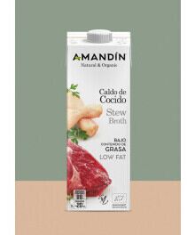 Amandin Caldo De Cocido 6 Uds X 1 L Bio