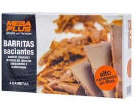 Mega Plus Barritas Saciantes Mplus 4 Uds X 20 G