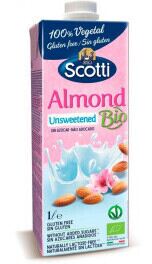 Scotti Bebida De Almendras Sin Az&uacute;car Eco 1 L
