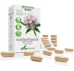 34-s Valeriana 600 Mg 30 Caps Liberacion Prolongad