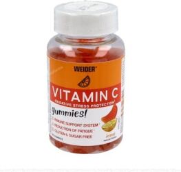 Weider Vitamin C Up 84 Gummies De Vitamina C - Sin Az&uacute;cares Y Libre De Gluten