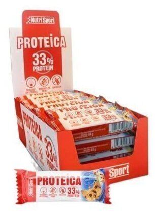 Nutrisport Caja Proteica Doble Chocolate 24 Barritas