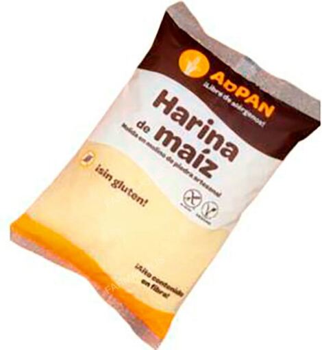 Adpan Harina De Maiz Molida En Molino De Piedra 1 Kg