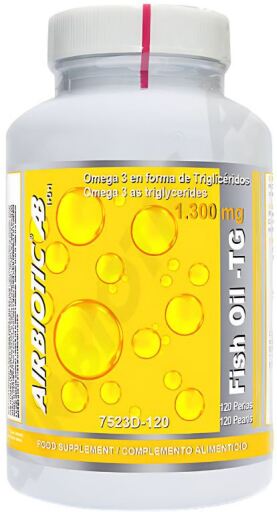Airbiotic Fish Oil Tg 1300 Mg 120 Caps