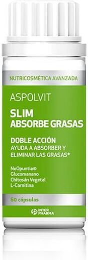Aspolvit Slim Absorbe Grasas 60 C&aacute;psulas