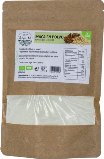 Maca En Polvo Bio 200 G