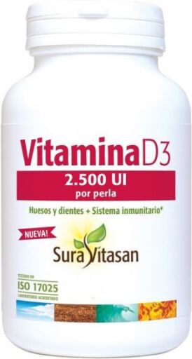 Sura Vitasan Vitamina D3 2.500ui 120 Perlas