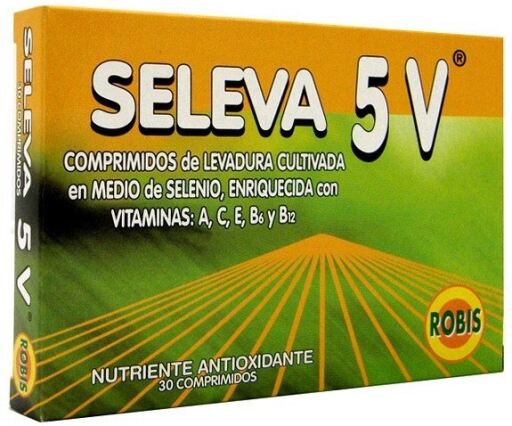 Robis Seleva 5 V Levadura 30 Perlas