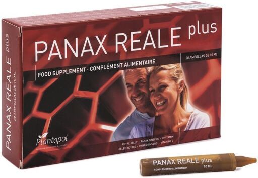 Planta Pol Panax Reale Plus 20 Viales X 10 Ml