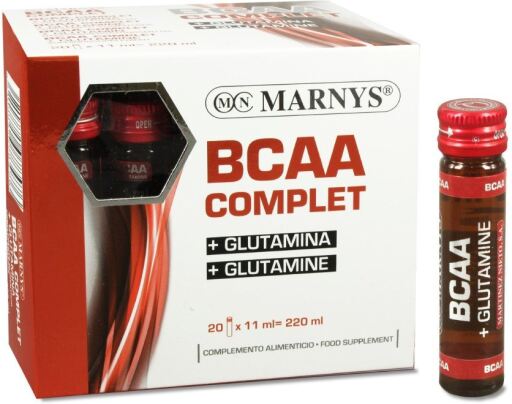 Marnys Bcaa Complet+ Glutamina 20 Viales X 11ml