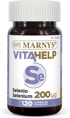 Marnys Vitahelp Selenio 200ug 120 Perlas