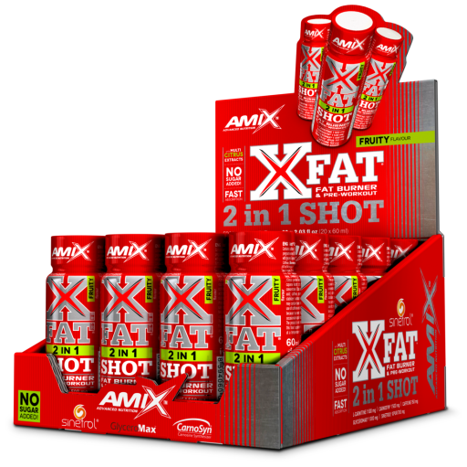 Amix X-fat 2 In 1 Shot 20 X 60 Ml