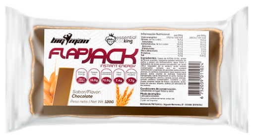 BigMan FlapJack 12 barritas x 120 gr